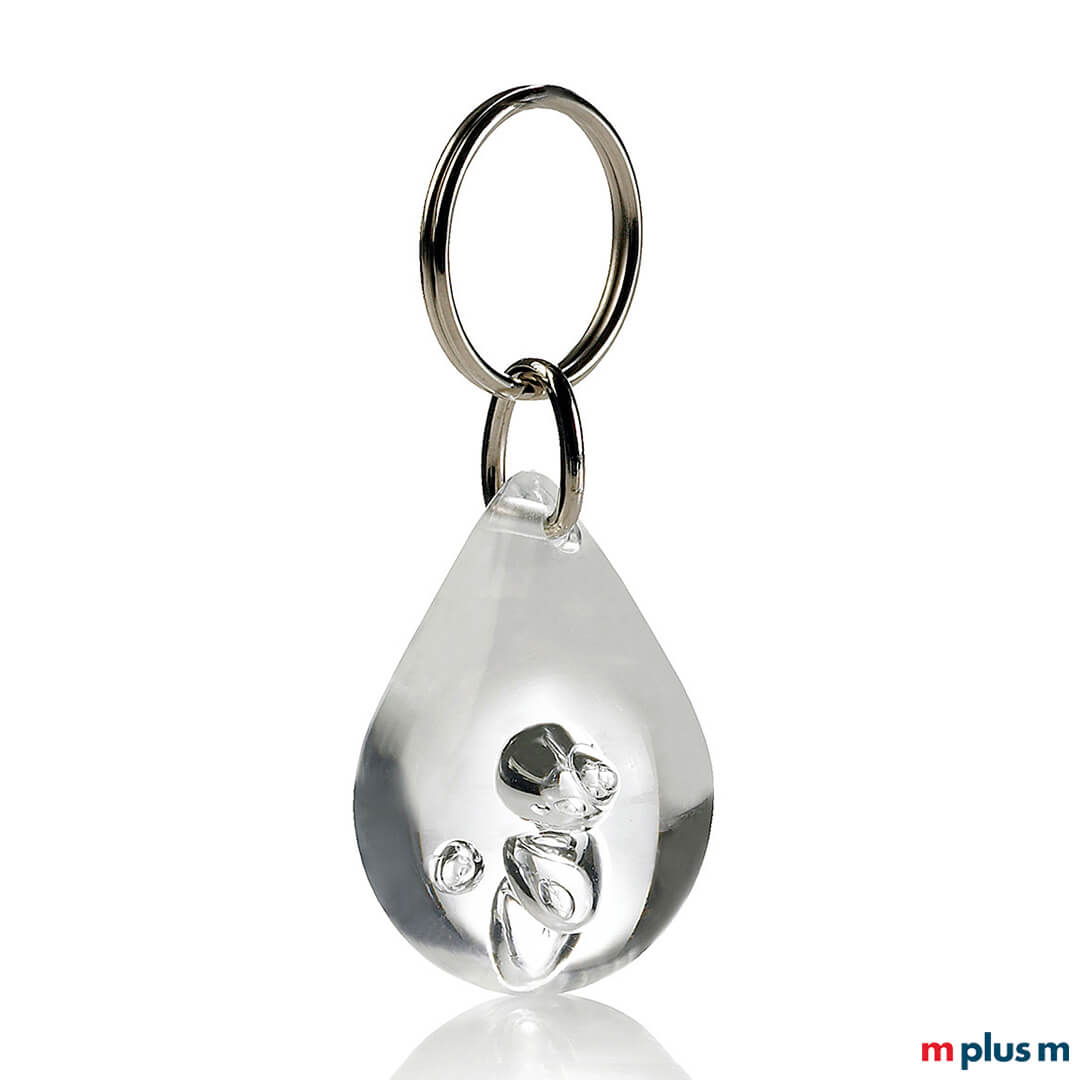 'Drop' Recycling Schlüsselanhänger