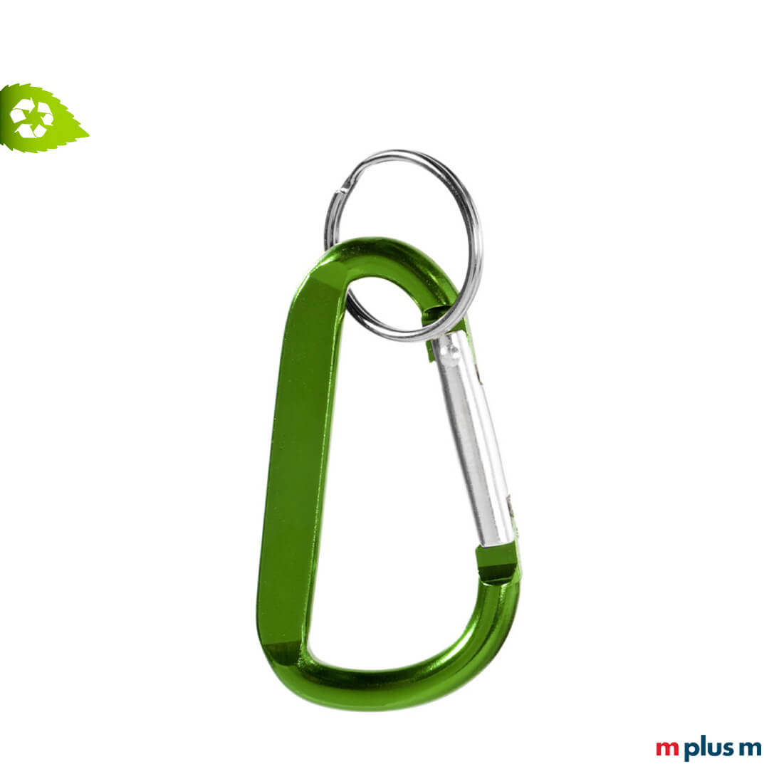 Karabiner Recycling Schlüsselanhänger