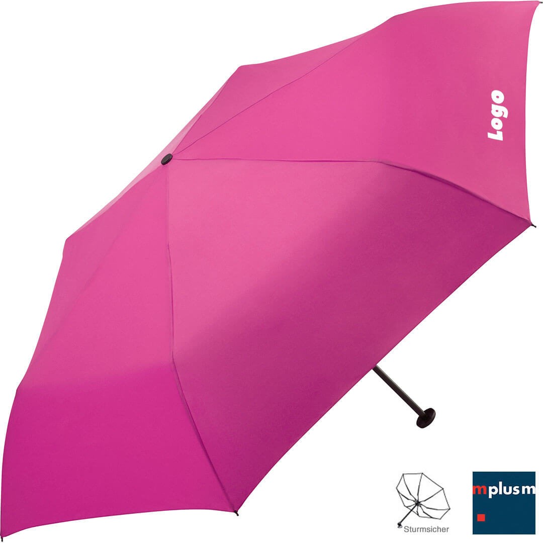 Ultraleicht, sturmsicher und als Werbeartikel mit Logo Druck in 7 Farben