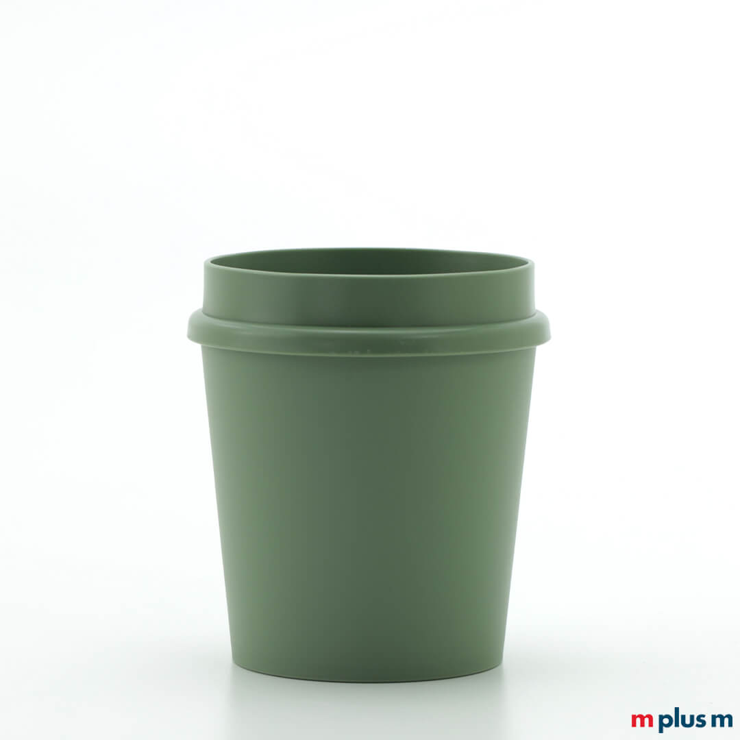 Mehrweg-Kaffeebecher in grün bedrucken