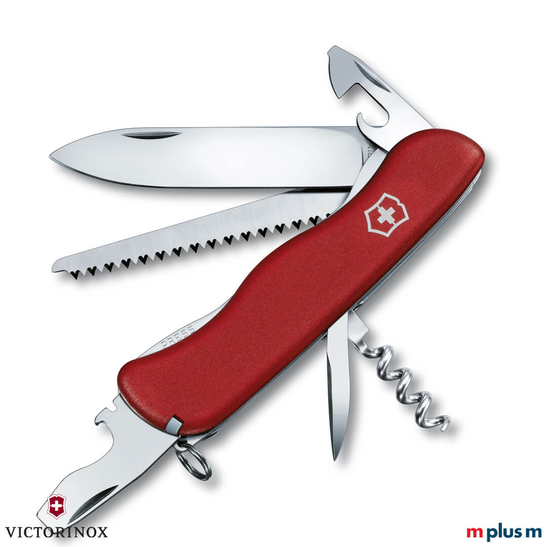 Großes Schweizer Taschenmesser Forester von Victorinox als Werbegeschenk mit individuellem Logodruck