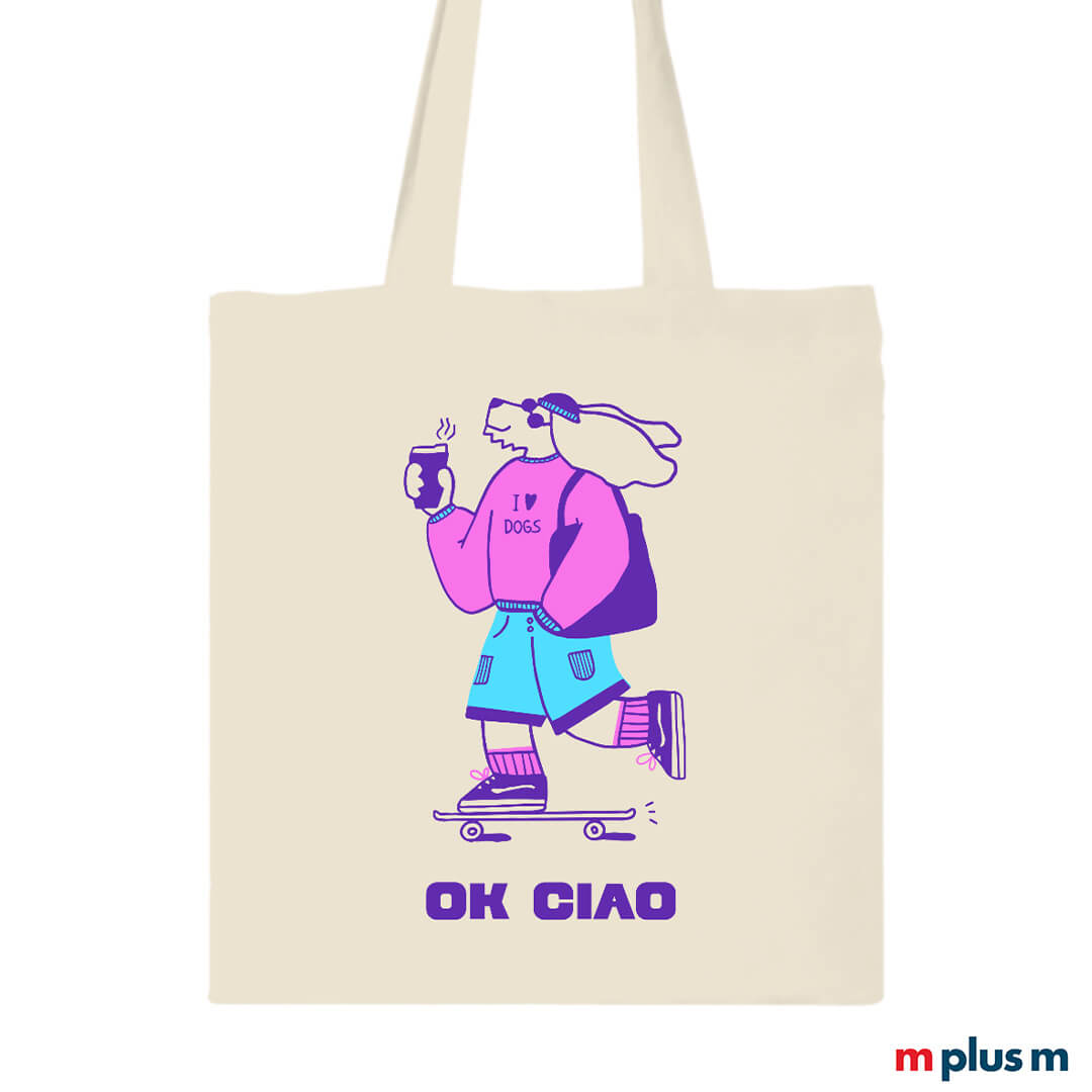 Caro Jute Bag bedrucken, 38 x 42 cm, ressourcenschonend, mit Logodruck möglich