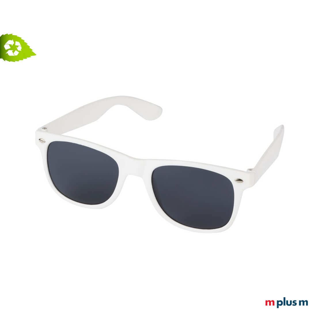 Sonnenbrille aus recycling Plastik bedrucken