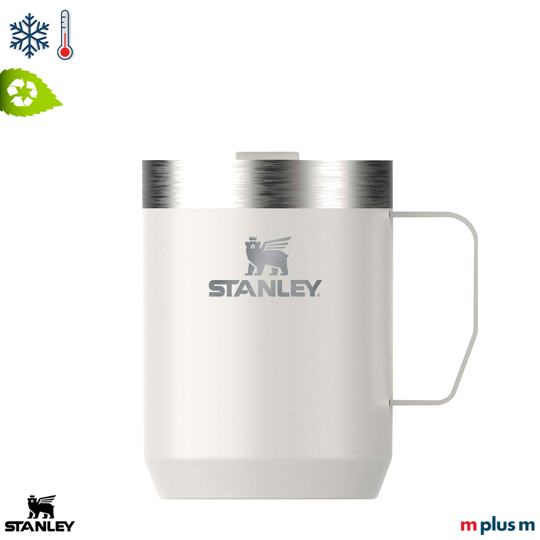 Cremefarbener Stanley Everyday Becher 236 ml mit Logo bedrucken – EXPRESS möglich