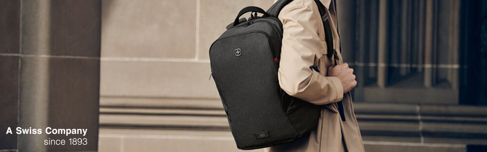 Wenger MX Laptop Rucksack mit Logo bedrucken - Banner 