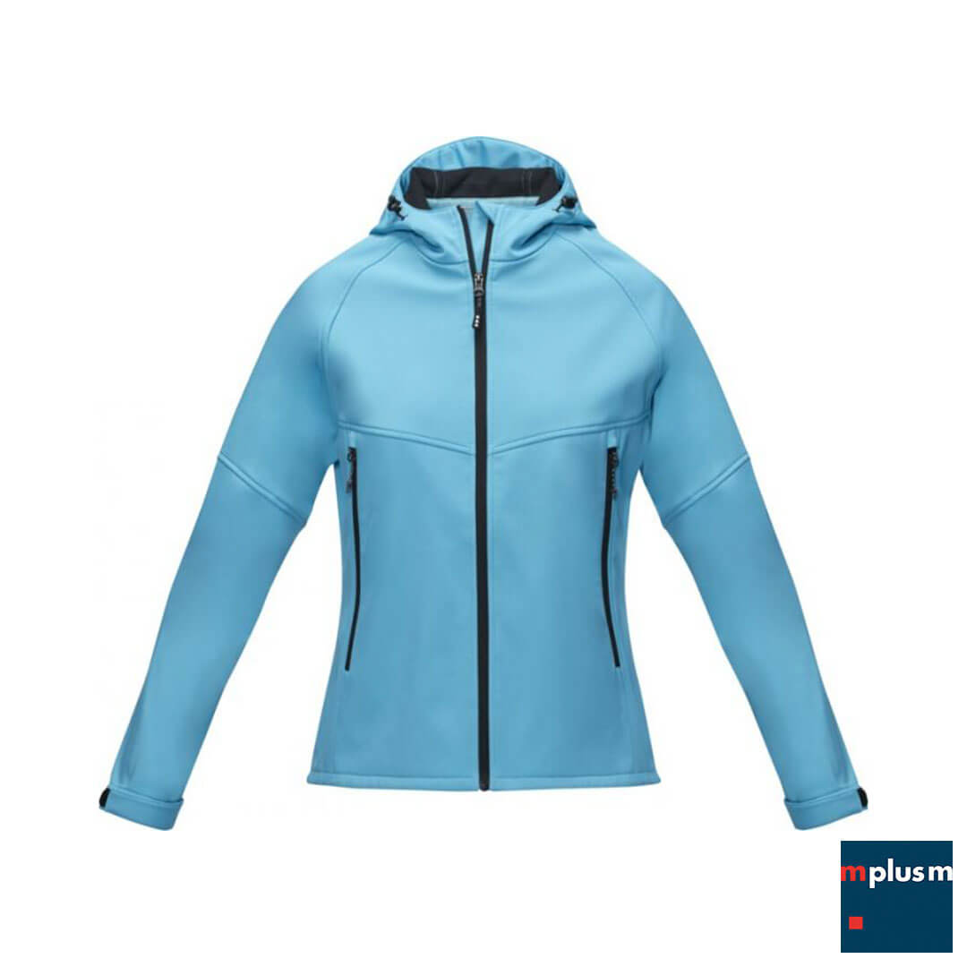 Blau Damen Jacke mit Seitentaschen