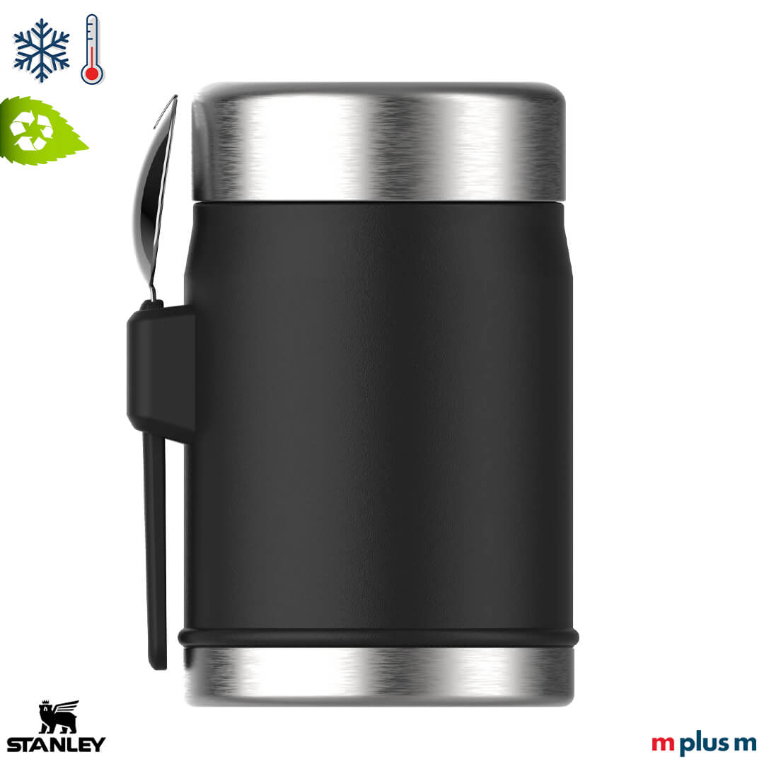Stanley Food Jar Schwarz mit Expressversand – perfekt für Werbegeschenke