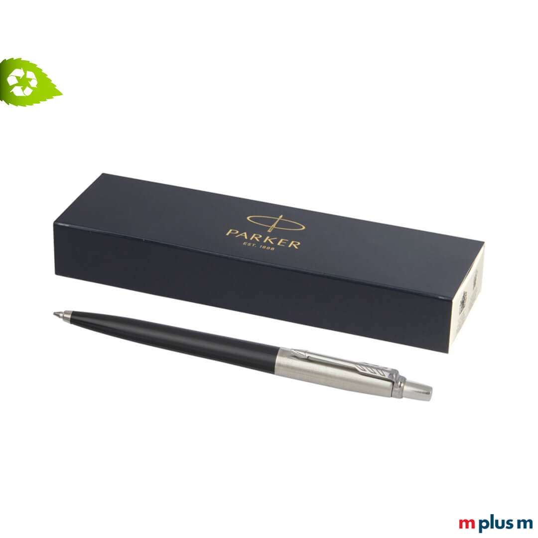 Parker Jotter Recycled Kugelschreiber Schwarze Mine