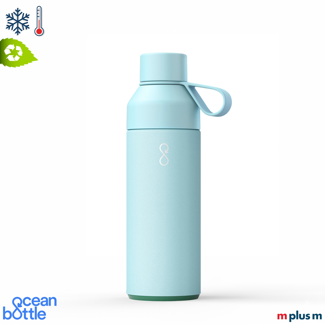 Ocean Bottle 500ml in der Farbe Hellblau/Himmelblau