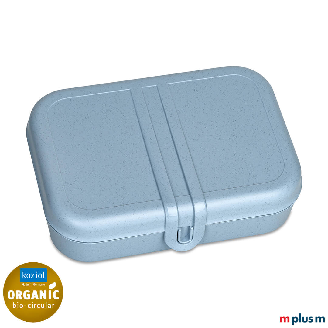Pascal Brotzeitdose in Hellblau aus langlebigen Material hergestellt in Deutschland