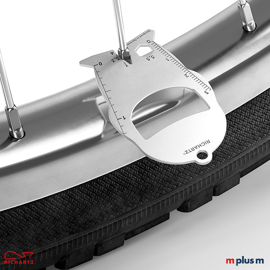 fred Flaschenöffner auch praktisch auch als Speichenschlüssel