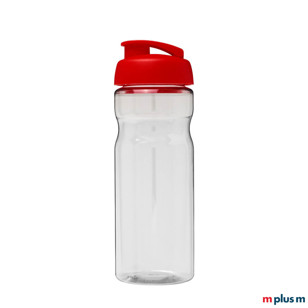 Sportflasche in rot mit Logo bedrucken