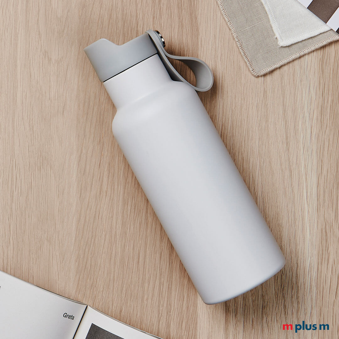 Schöne Balti Thermosflasche in weiss