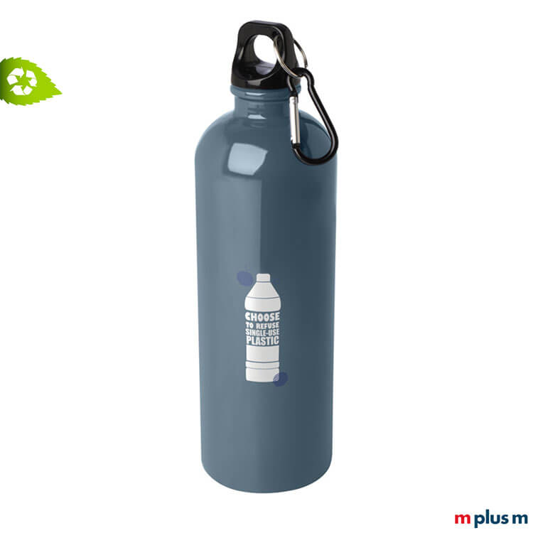 Basel Recycling Edelstahl Trinkflasche