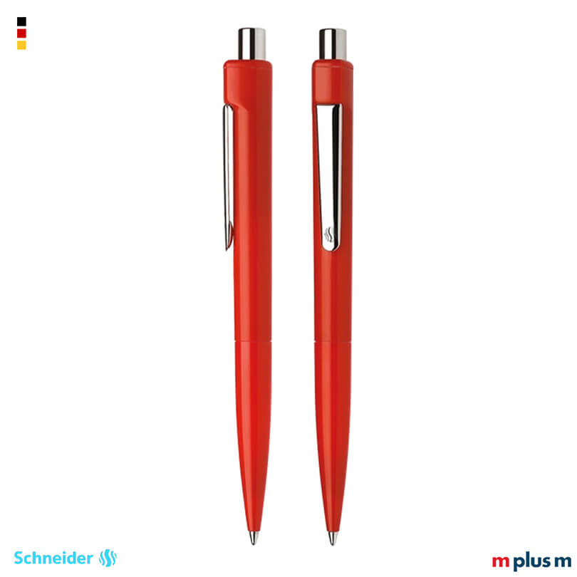 Schneider Kugelschreiber K1 in rot Logo bedrucken