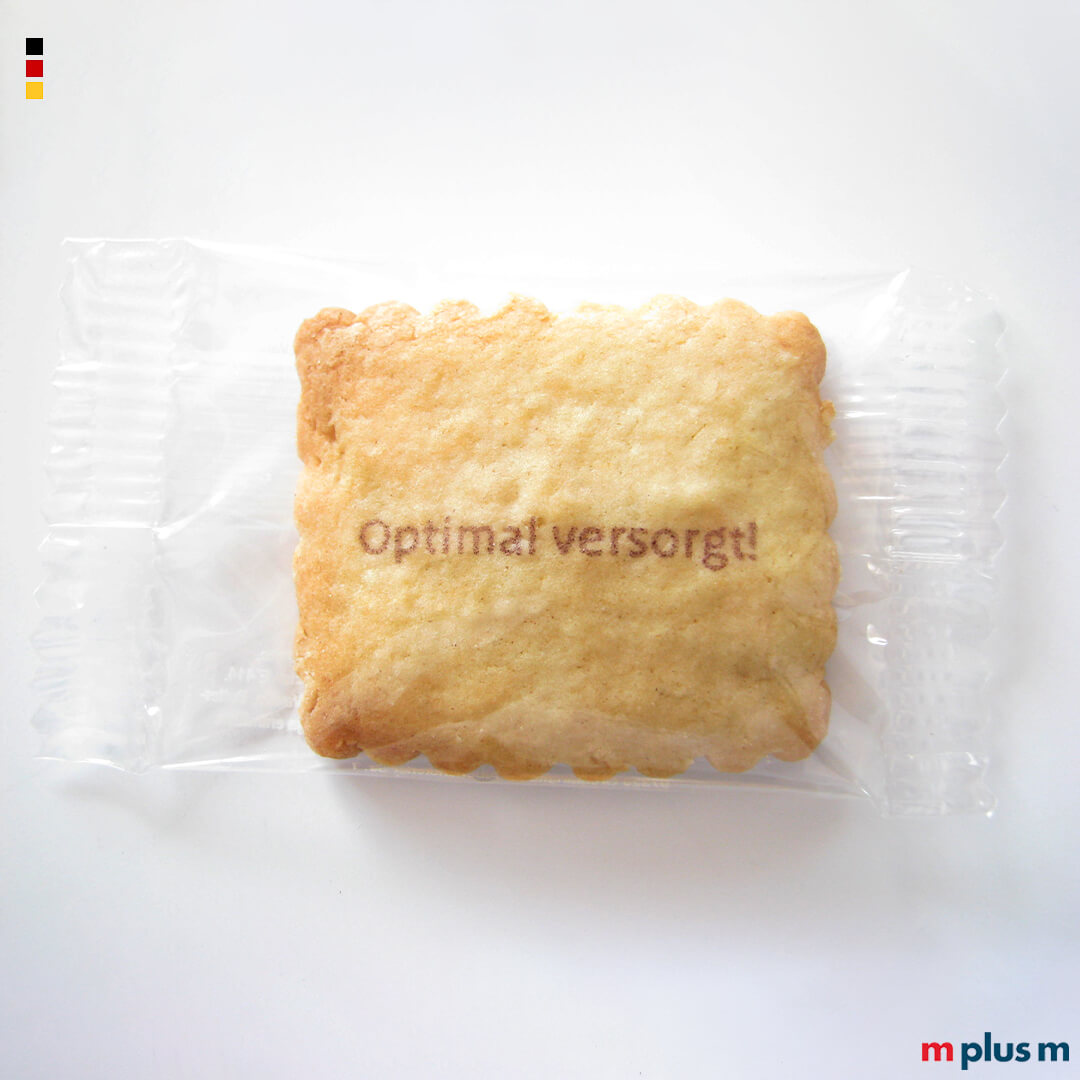 Kleiner Butterkeks Made in Germany