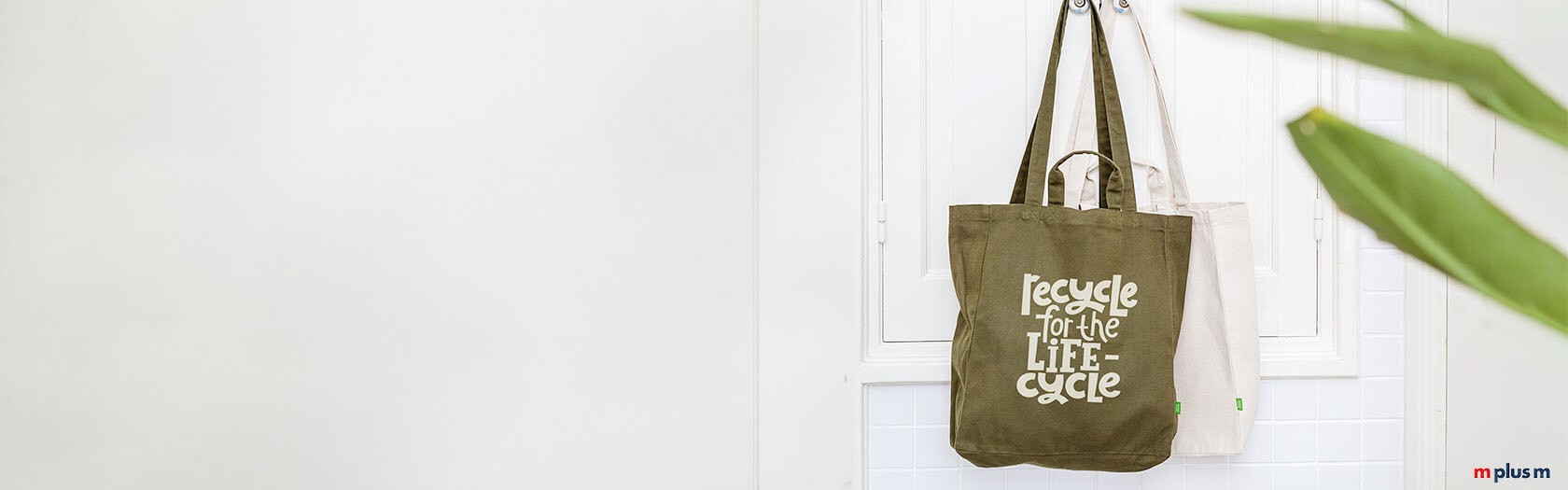 'Sommar' Organic Segeltuchtasche - Banner 