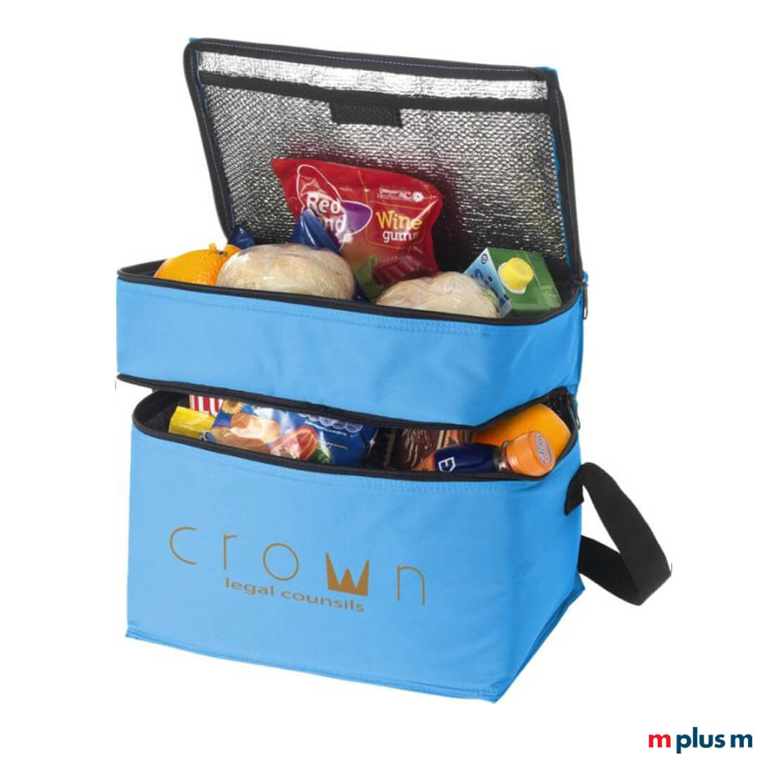 Isoliertasche Oslo mit viel Platz für verschiedene Lebensmittel zum mitnehmen