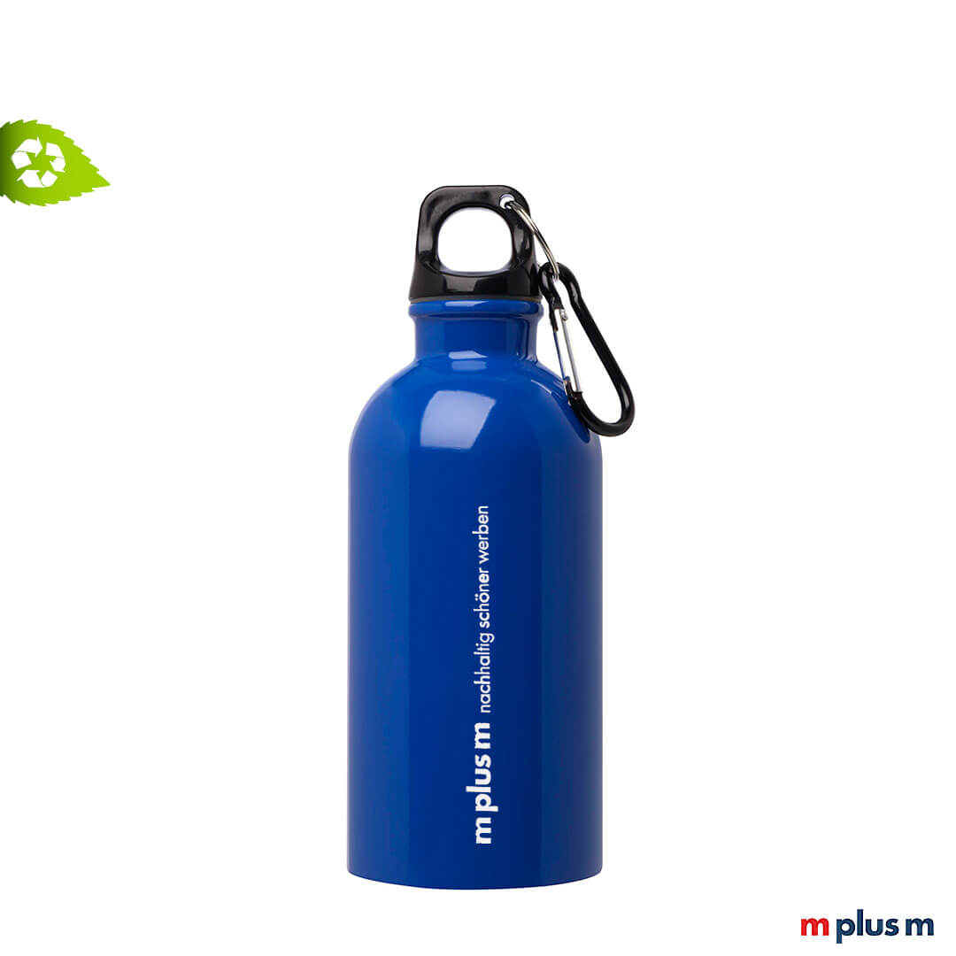 baselino Recycling Trinkflasche aus Edelstahl mit Logo bedrucken