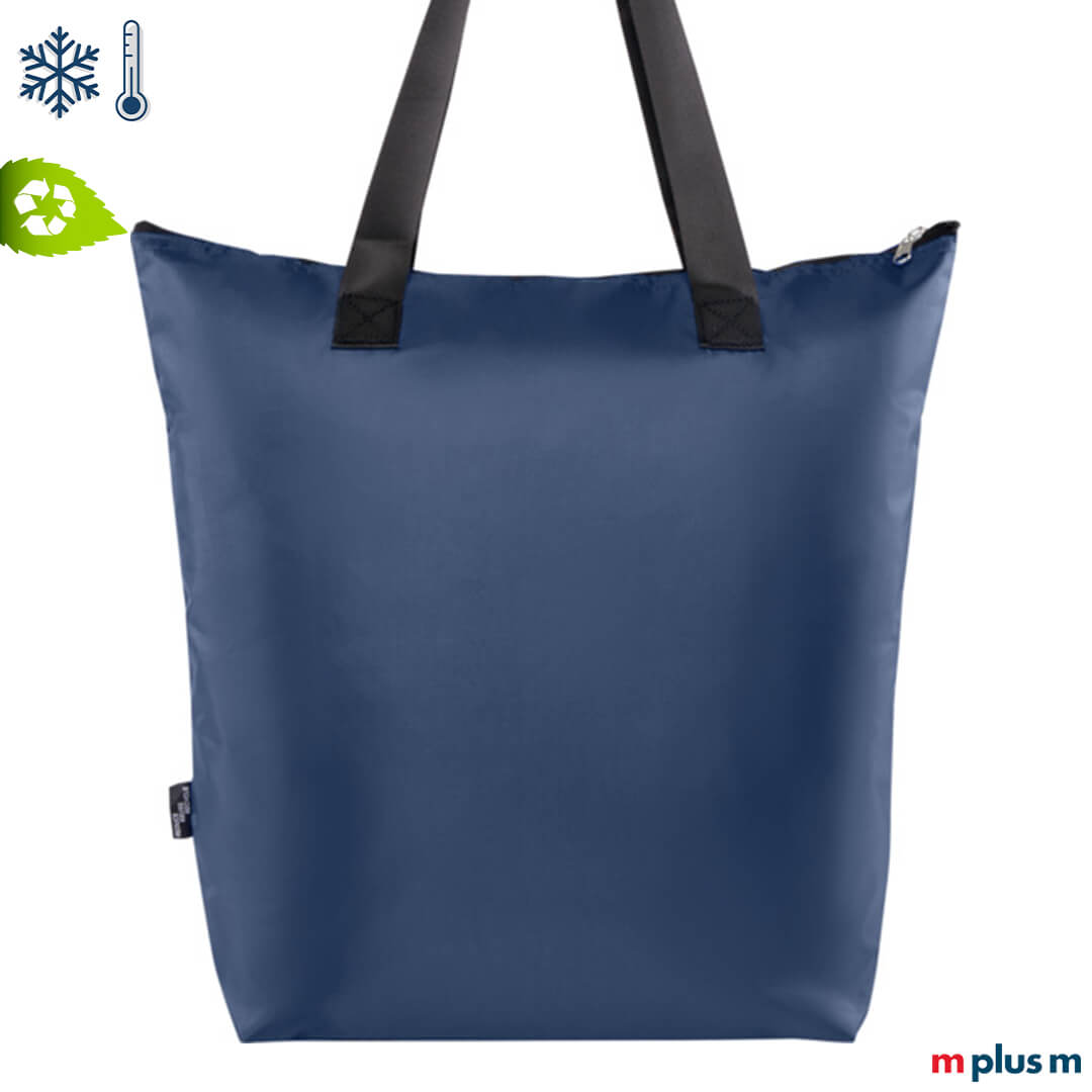 Eco Kühltasche Dunkelblau günstig bedrucken lassen – Express Versand möglich