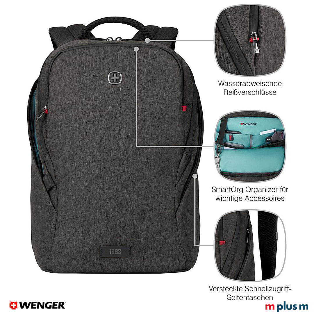 Hochwertig und praktisch: Wenger MX Light Laptop Rucksack