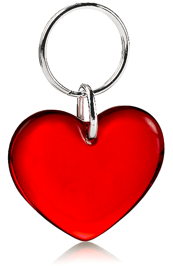 Herz Schlüsselanhänger Werbeartikel