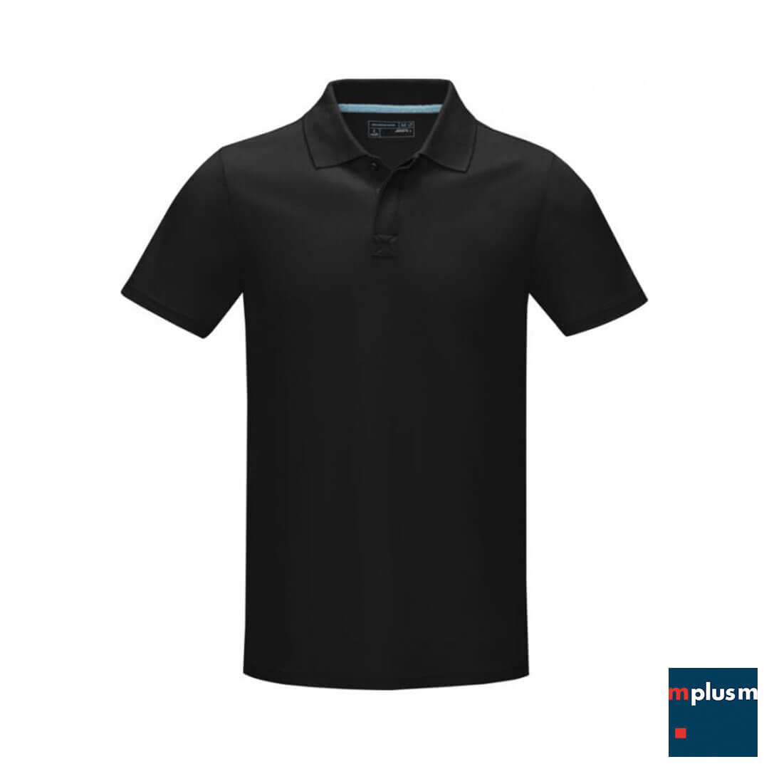 Schwarzes Poloshirt Herren
