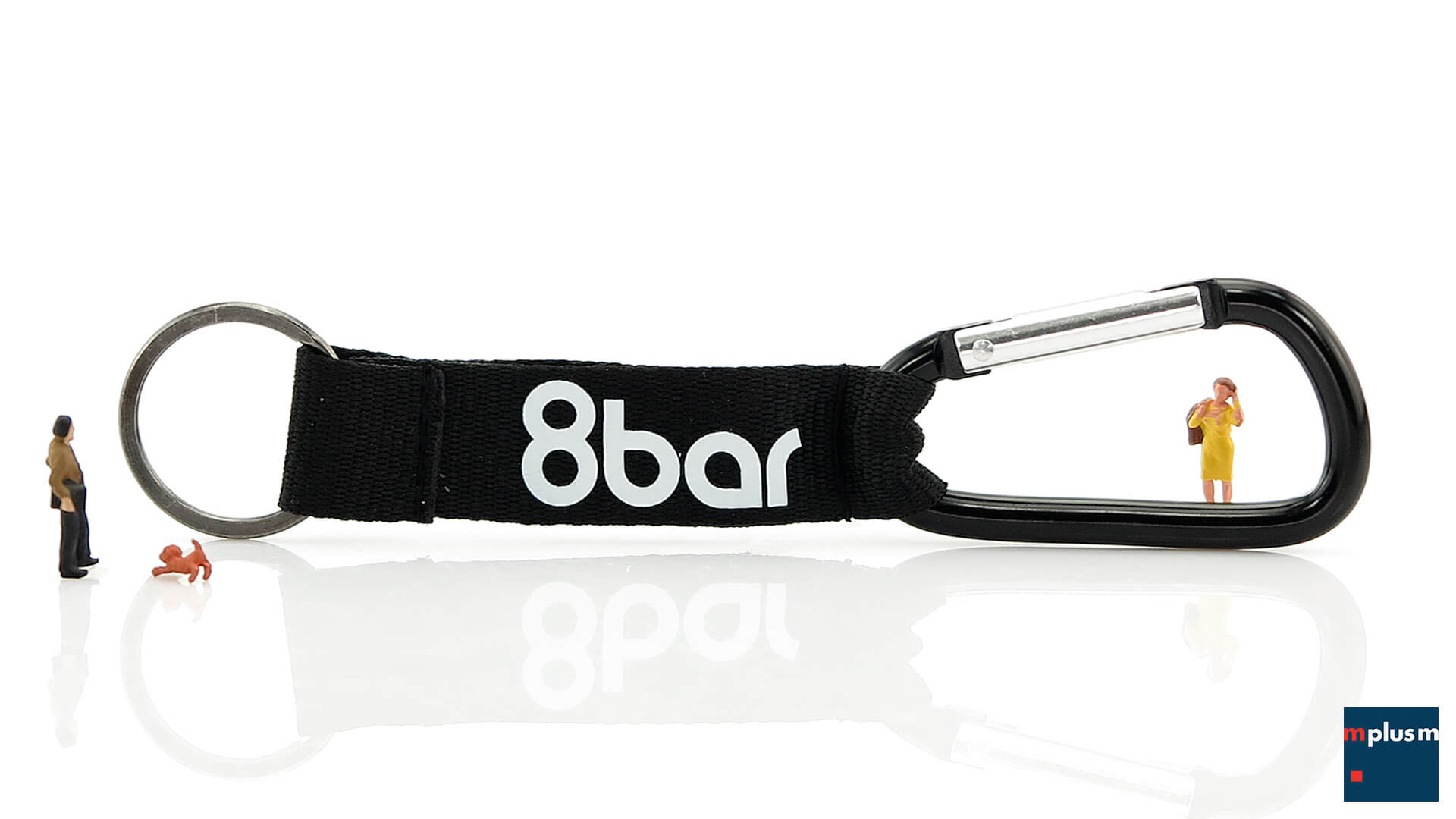 Short Strap Karabiner Schlüsselanhänger