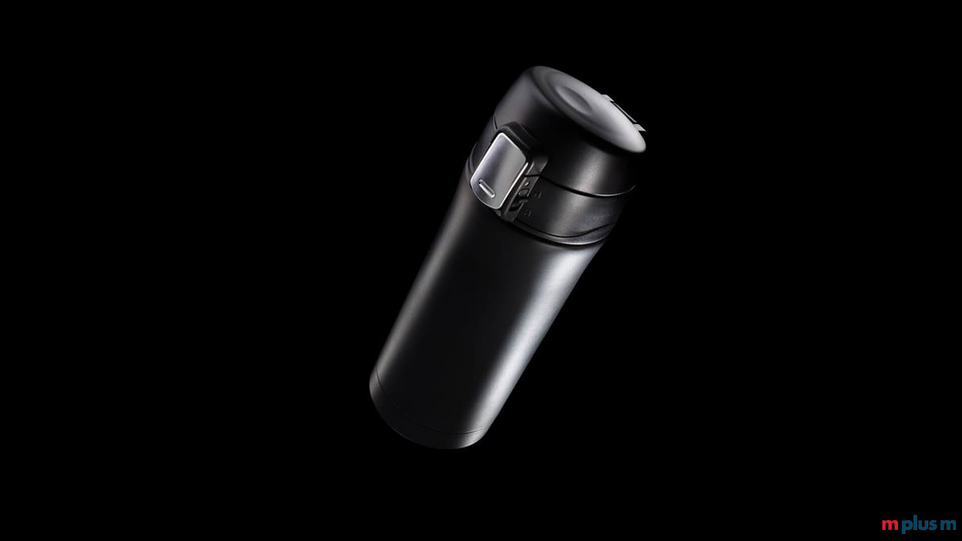 Isoliertrinkflasche Bond in der Farbe Schwarz aus hochwertigem Material gefertigt