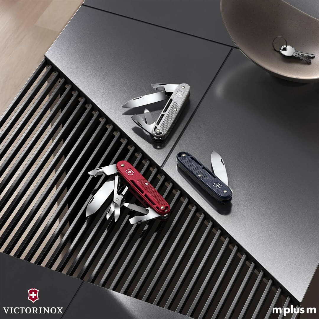 Synergy Alox Taschenmesser in verschiedenen Farben mit robusten Alox-Schalen und Swiss Made Qualität