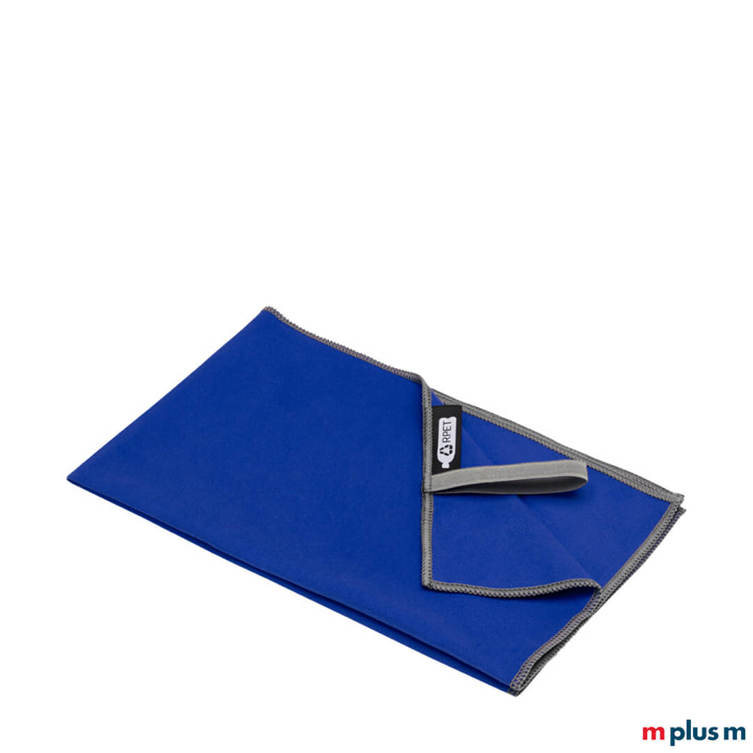Pieter Small Handtuch in der Farbe Blau aus recyceltem Material