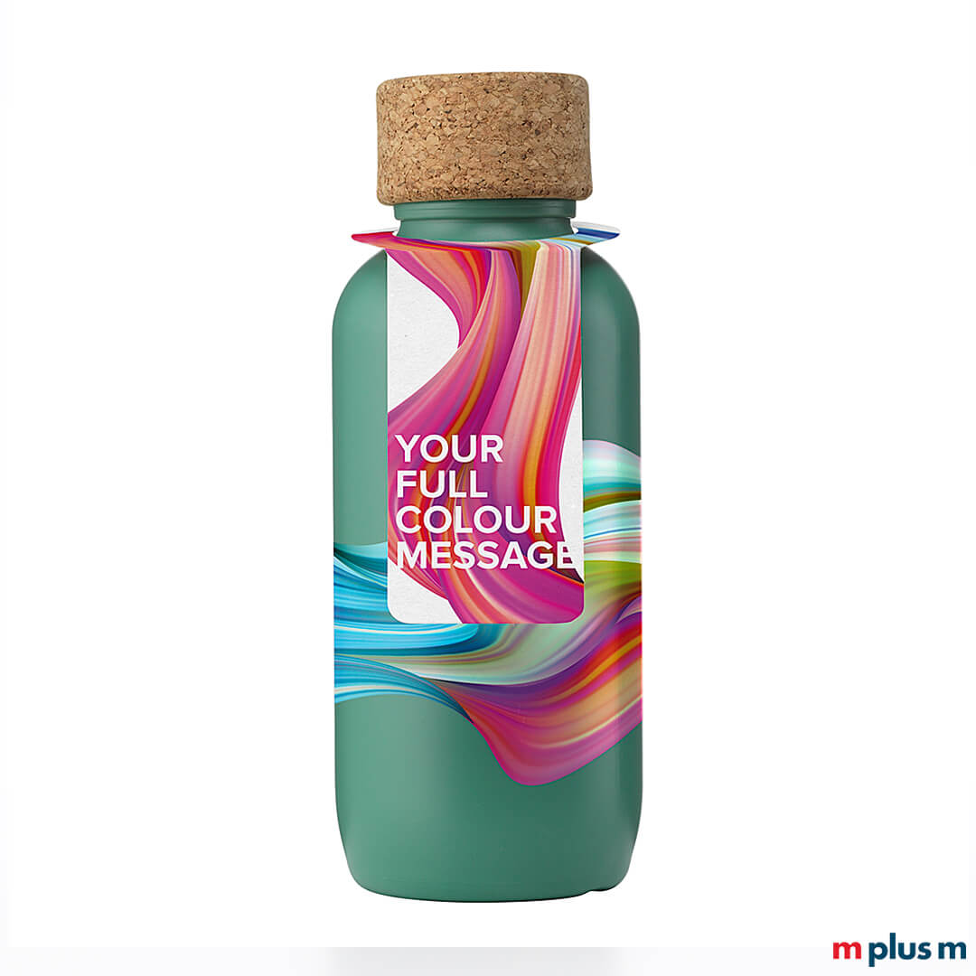 EcoBottle Schweden Trinkflasche mit Beispiel Rundum Druck