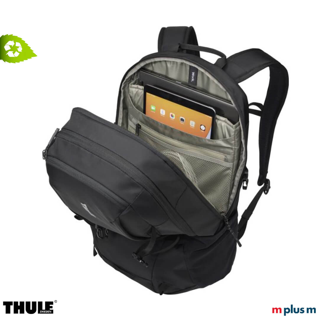 Nachhaltiger Laptop Rucksack als umweltfreundlicher Werbeartikel mit individuellem Logo