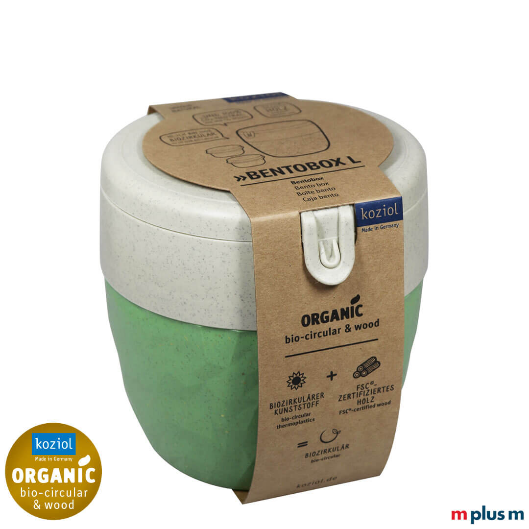 Koziol Bentobox L Lunchbox in umweltfreundlicher Verpackung