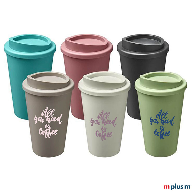 Nature Coffee Shop Bio-Kunststoff Thermobecher