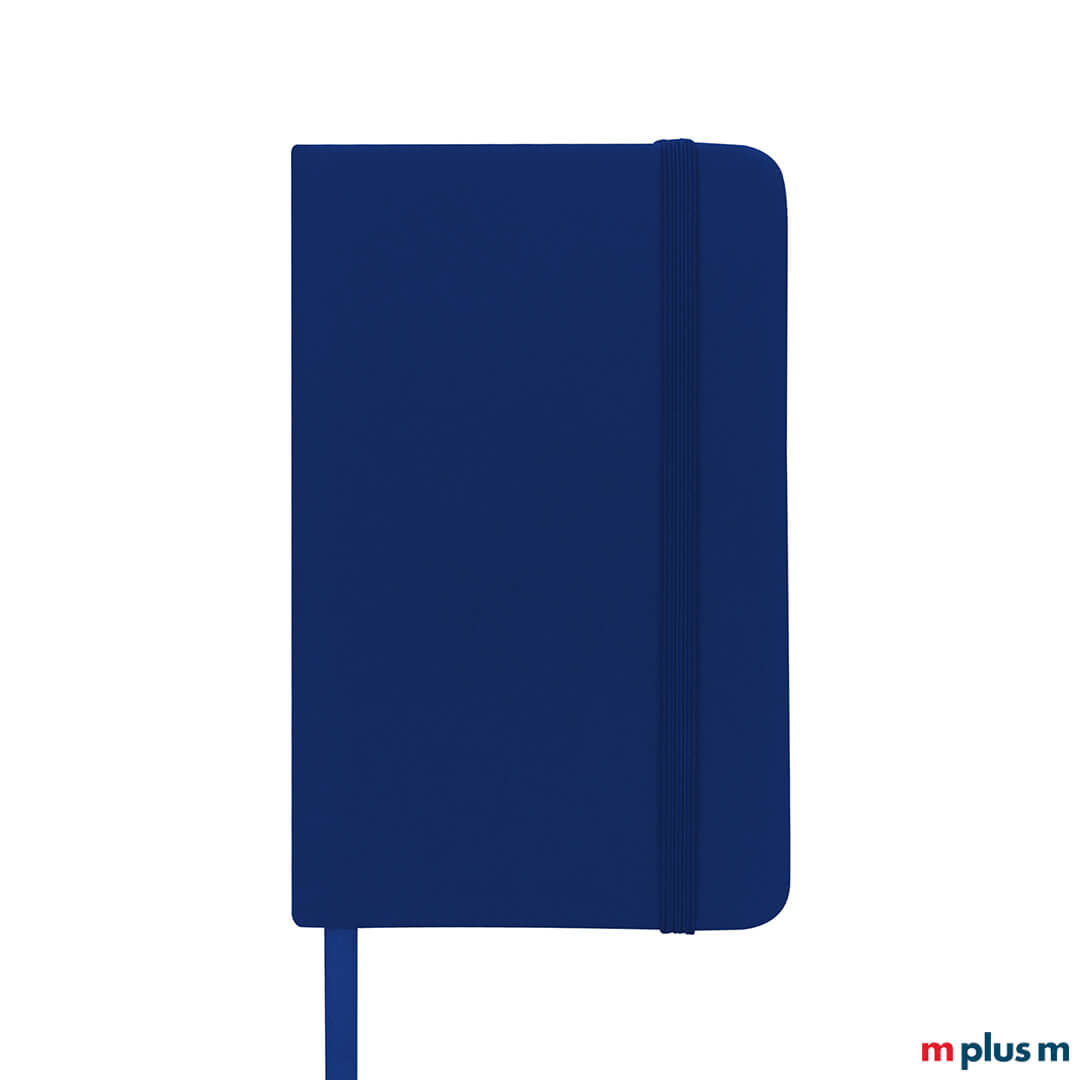 Inspiration A6 Hardcover Notizbuch als nachhaltiger Streuartikel in der Farbe Dunkelblau