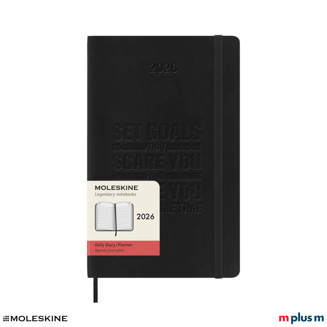 Tageskalender L 2026 Moleskine Hardcover