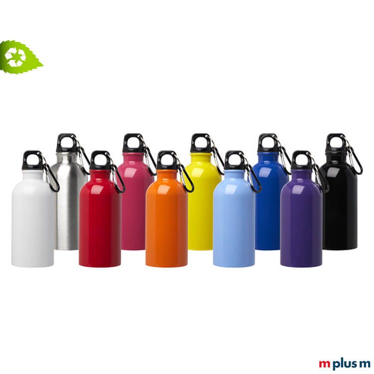 Baselino 400 ml Recycling Edelstahl Trinkflasche