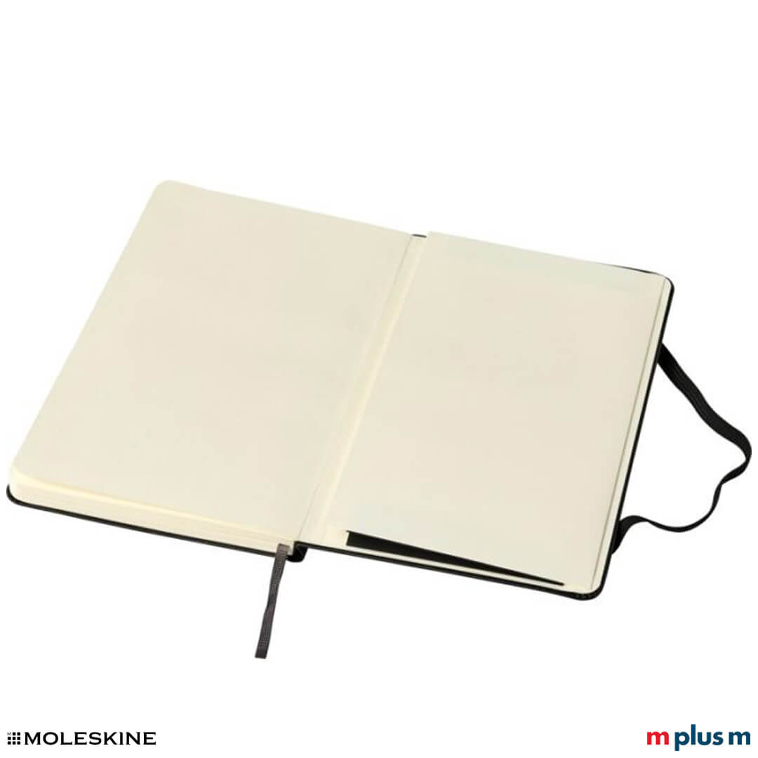 Moleskine Notizbuch Classic Hardcover M mit Innentasche auf Rückseite