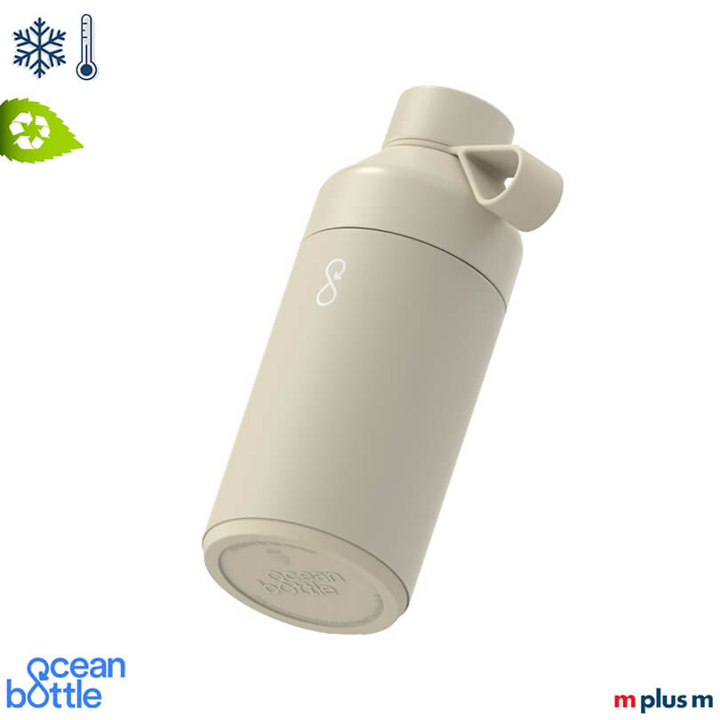 Umweltfreundliche Thermoflasche vakuumisoliert - hält Flüssigkeit lange kalt oder warm