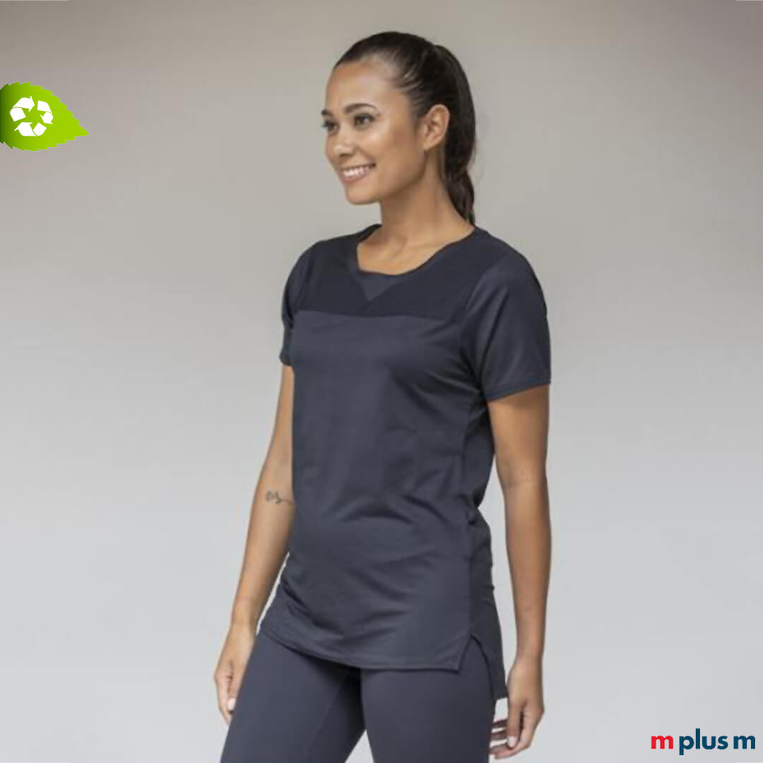 Umweltfreundliches Damen T-Shirt als individuelles Marketingartikel mit Logo bedrucken