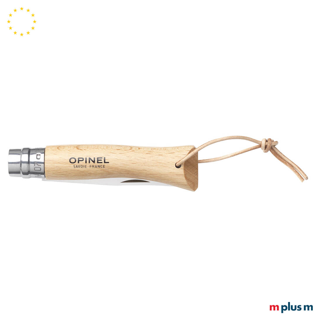 Französisches Taschenmesser No 7 aus Holz – Opinel mit individueller Gravur