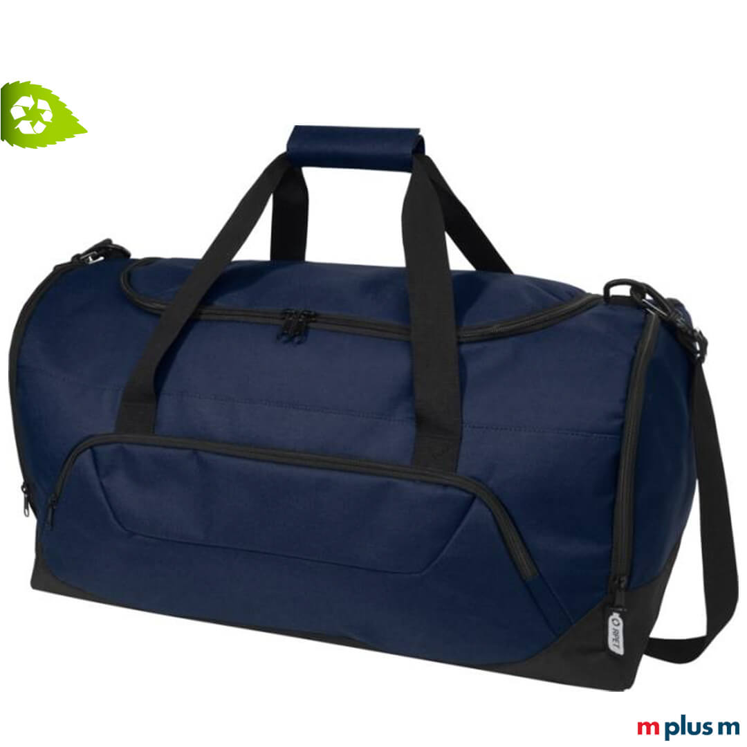 Trainingstasche aus nachhaltigem recycling Stoff mit Ihrem Logo bedrucken