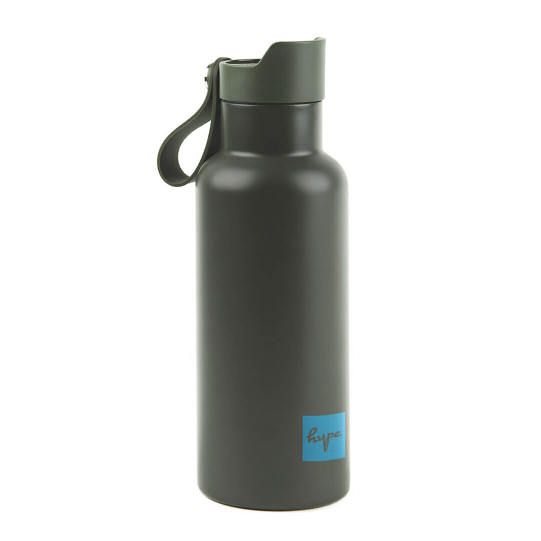 Schöne Balti Isolierflasche in Grün mit Logo Druck