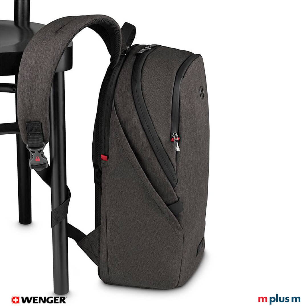Diebstahlschutz am Wenger MX Light Laptop Rucksack