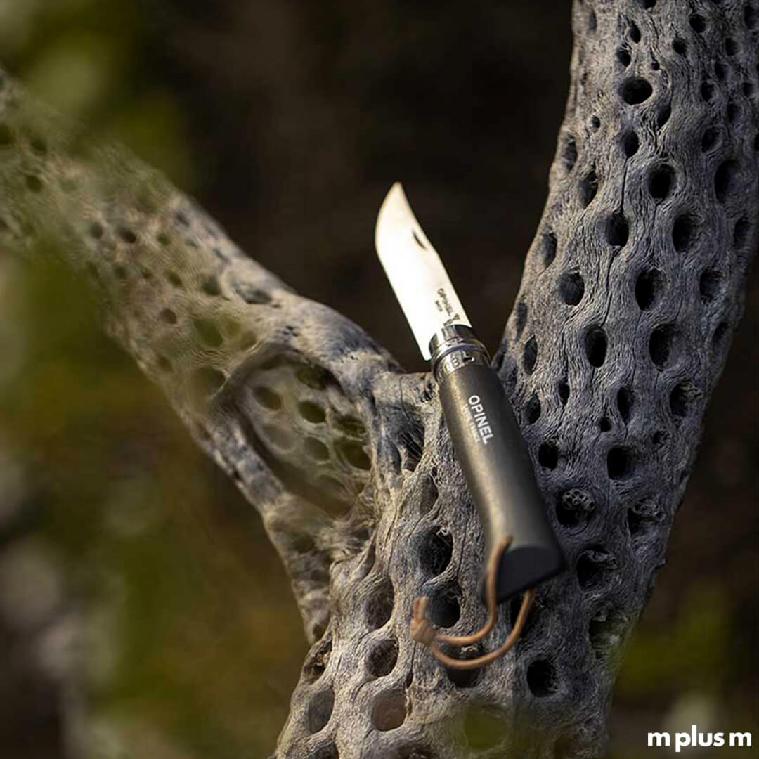 Schlichtes Taschenmesser von Opinel in schwarz