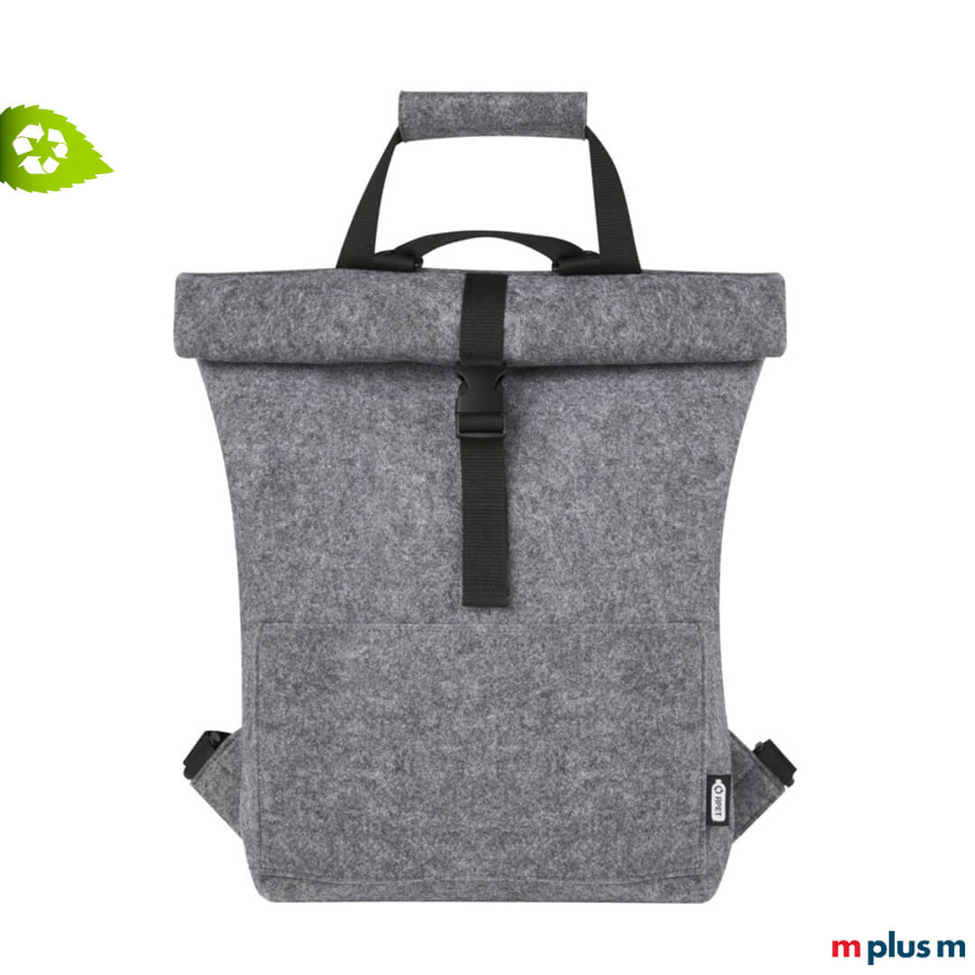 Felta Recycling Fahrrad Rucksack mit Logo bedrucken