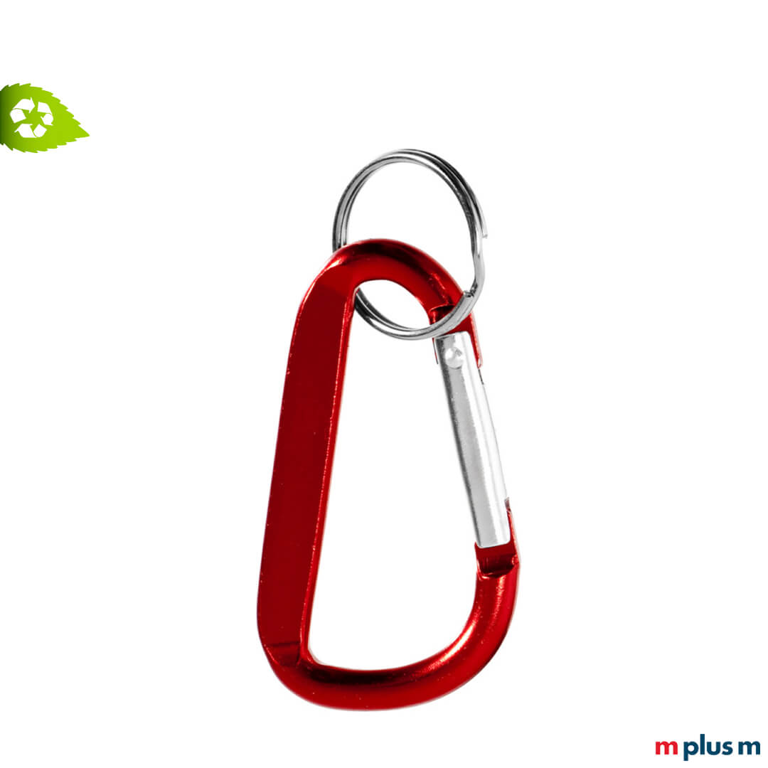 Karabiner Recycling Schlüsselanhänger