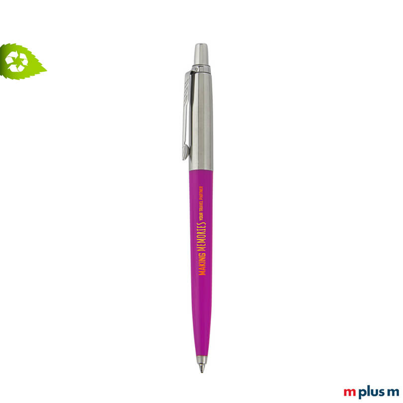 Parker Jotter Recycled Kugelschreiber Schwarze Mine