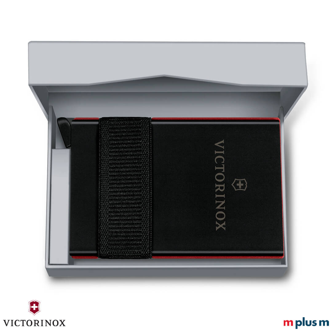 Victorinox Smart Card Wallet in Geschenkverpackung mit stabilem Aluminium-Gehäuse
